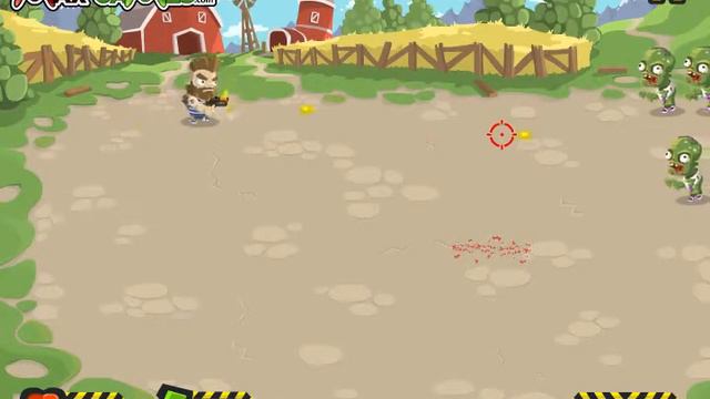 Флеш игры, Вторжения Зомби!!! смотреть онлайн
