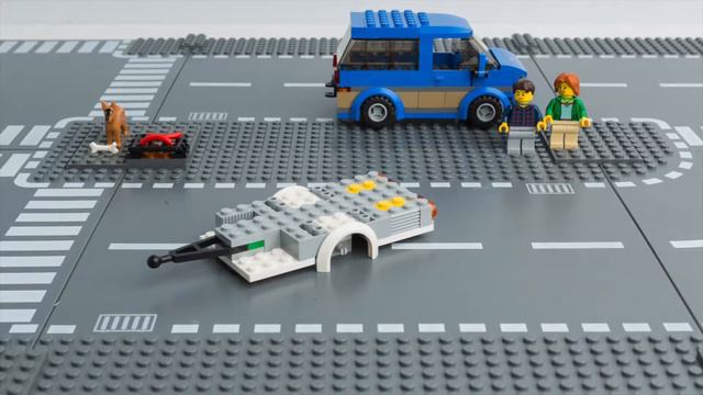 Мультфильм про фургон и дом на колёсах LEGO 60117 смотреть онлайн
