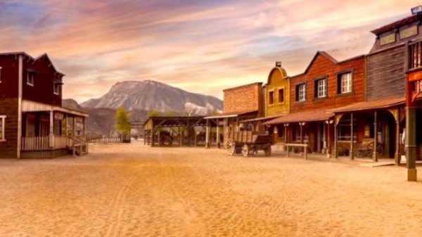 Sergio Leone Spaghetti Western Music and Ambience ~ Wild West Town