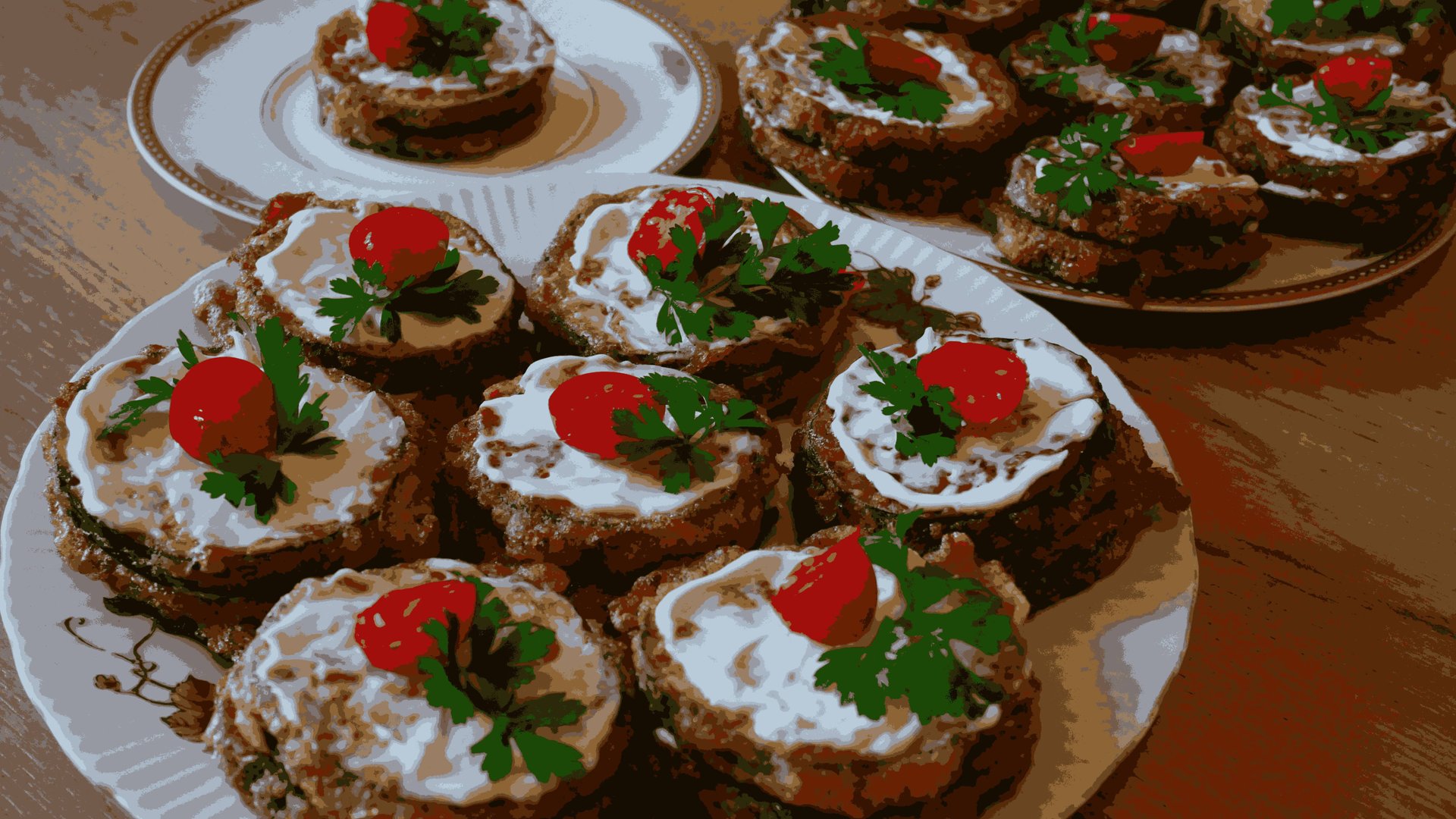 Закуска из баклажан ИДЕАЛЬНАЯ ЗАКУСКА НА ПРАЗДНИЧНЫЙ СТОЛ смотреть онлайн