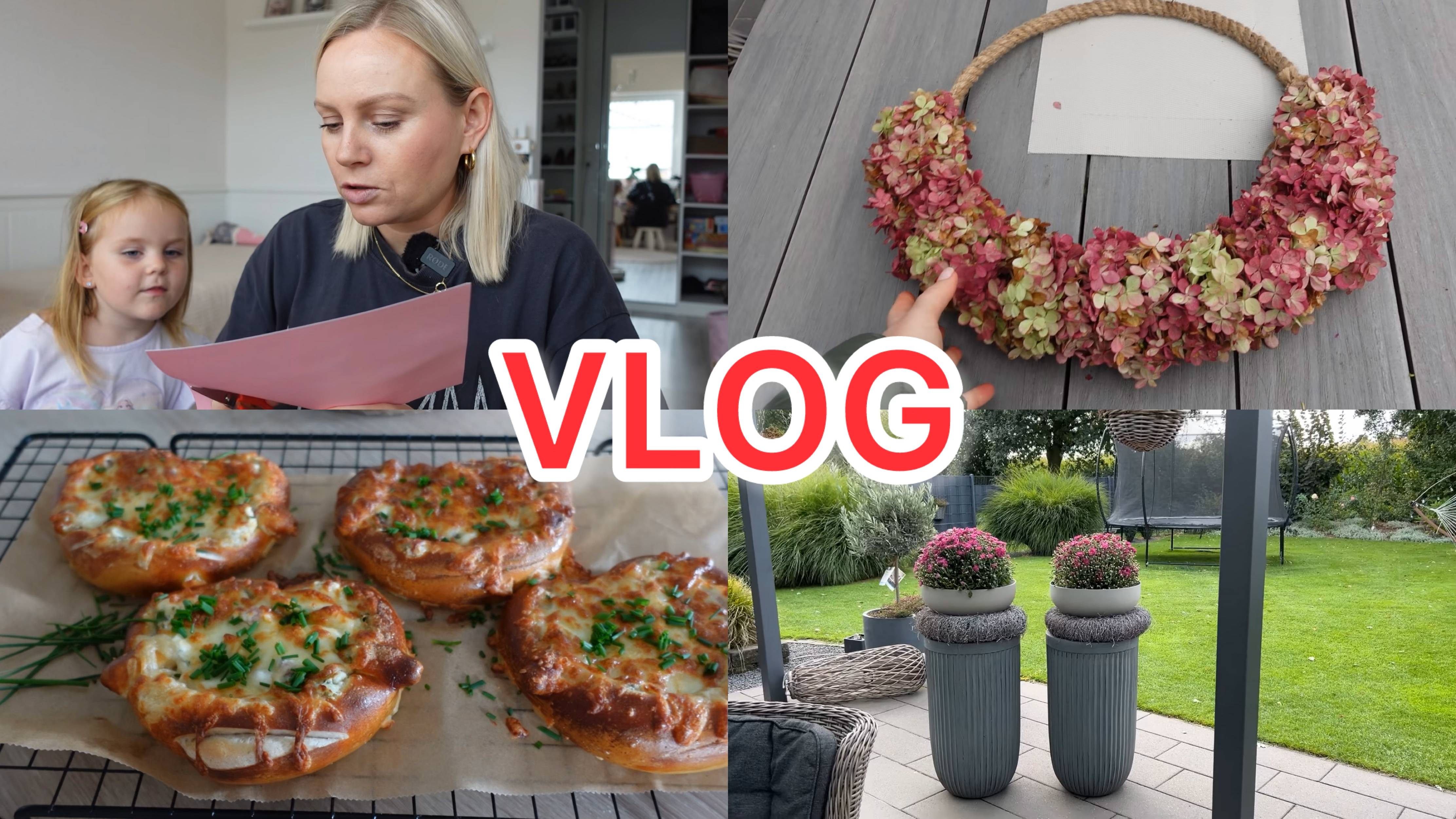 VLOG🇩🇪: ДЕЛАЮ ВЕНОК🍁🍂/ КУПИЛА ЦВЕТЫ/ Домашний влог смотреть онлайн