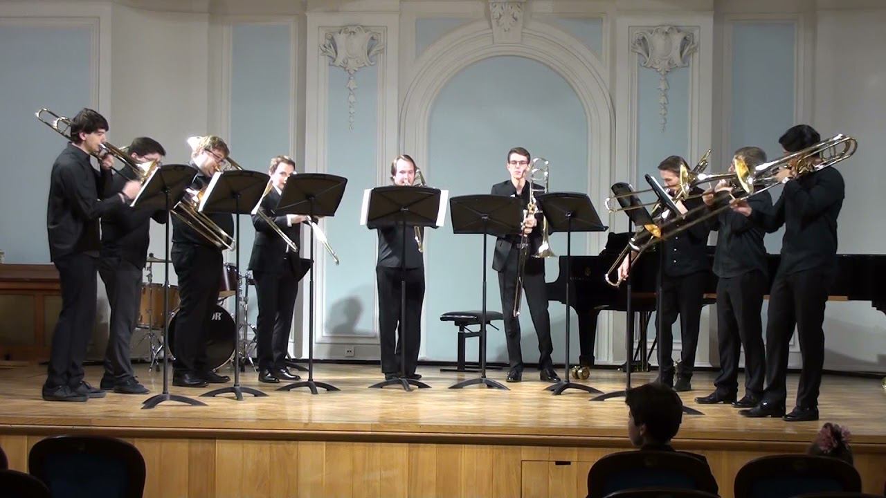 Хор тромбонов МГК - Moscow Conservatory Trombone Choir смотреть онлайн