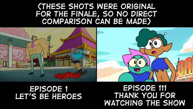 OK KO Finale Side-by-Side Comparison (SPOILERS)