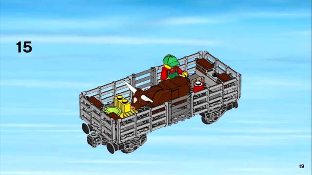 LEGO 60052 Cargo Train City Trains (Instruction Booklet)