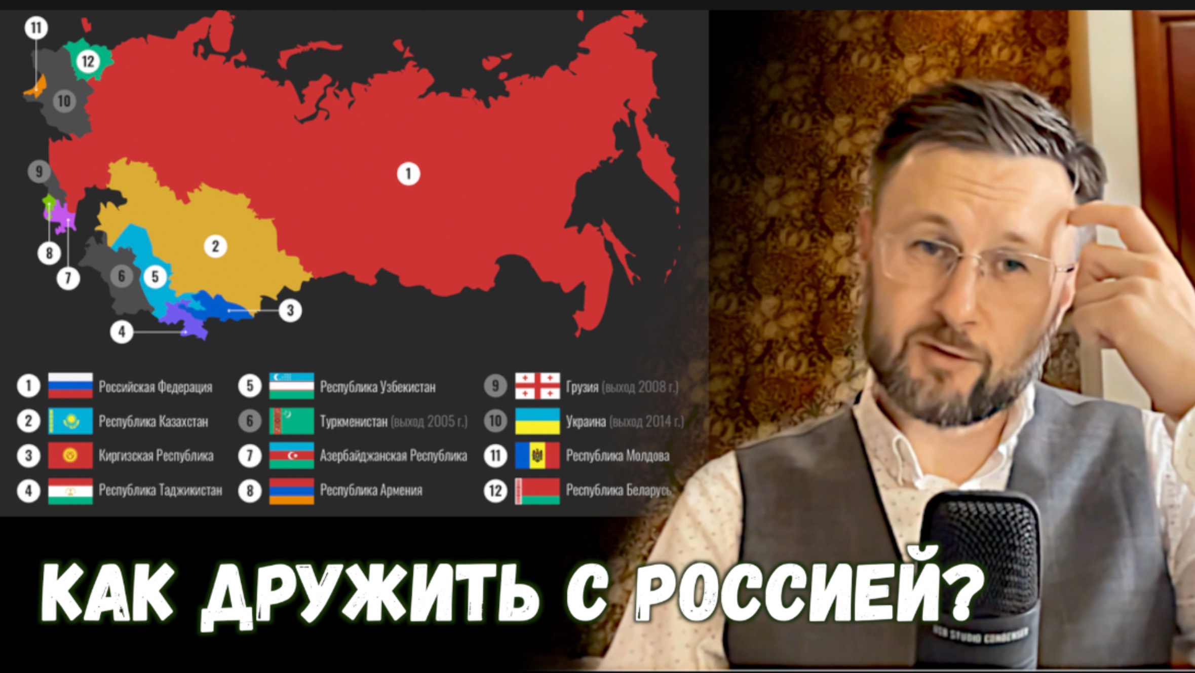 КАК ДРУЖИТЬ С РОССИЕЙ?/ Тарас НЕЗАЛЕЖКО смотреть онлайн