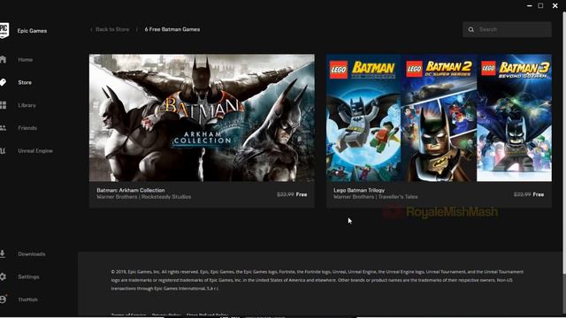 Get Lego Batman Trilogy for FREE From Epic Games Store (Fortnite X Batman | Epic store Batman) смотреть онлайн