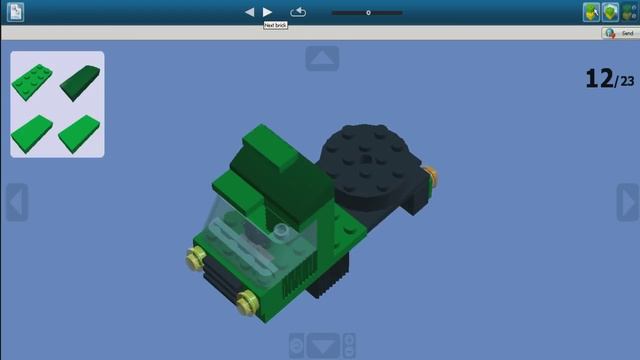 LEGO Digital Designer Делаем "KAMAZ" смотреть онлайн