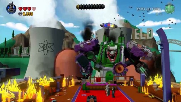 LEGO Dimensions Walkthrough Part 7 - JOKER BOSS!! (Gameplay PS4/XB1/Wii U 1080p HD)