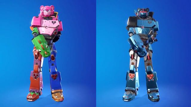 NEW Mecha vs. OLD Mecha Skin in Fortnite (Mecha Team Leader vs Mecha Strike Commander) смотреть онлайн