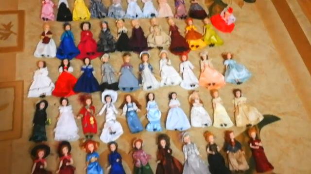 Моя коллекция КОРОЛЕВСКИЕ КУКЛЫ. Детское видео про КУКЛЫ для детей детская игра и мультик смотреть онлайн