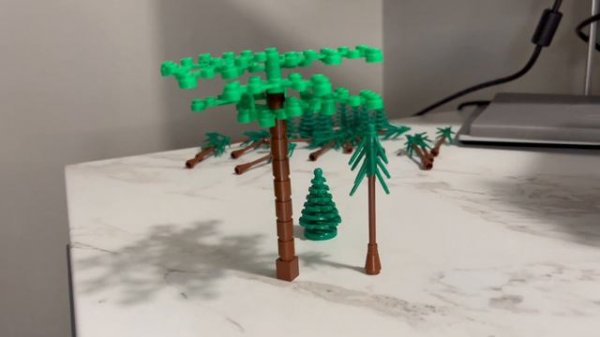 New Lego Modular in Lego city  & Built different Lego Trees.