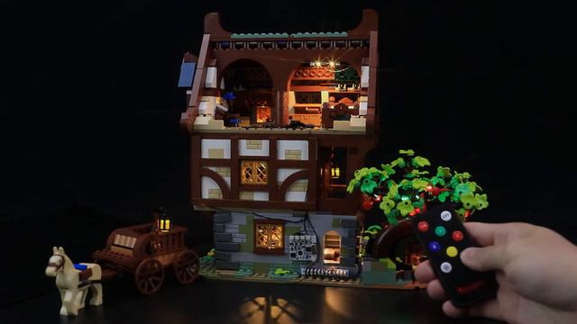 BriksMax Light Kit For Lego Medieval Blacksmith 21325 смотреть онлайн