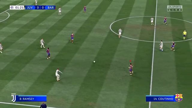 FIFA 21 PS5 FC BARCELONA JUVENTUS MOD Ultimate Difficulty Career Mode HDR Next Gen 1 mp4 смотреть онлайн