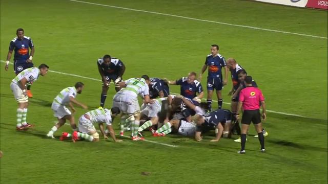 TOP 14 - Pau-Agen: 33-31 - Essai Sireli Bobo (PAU) - J8 - Saison 2015/2016 смотреть онлайн