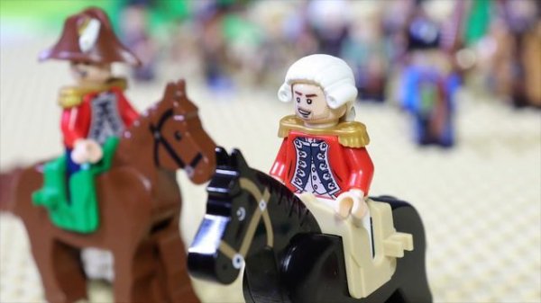 Lego American revolution battle of Lexington - history brick film