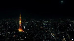 Ночной город   в 4К