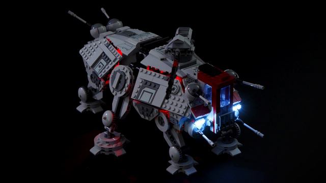 LIGHT MY BRICKS - AT TE Walker 75337 Light Kit Video Demonstration смотреть онлайн