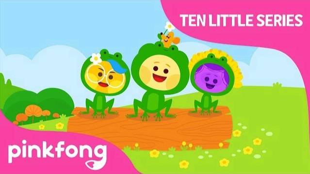 Ten Little Frogs | Ten Little Series | Count to Ten | Pinkfong Songs for Children смотреть онлайн