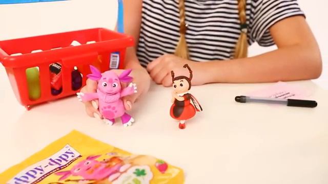 Учимся с Лунтиком| Лунтик Кузя Мила и Пупсень идут в магазин смотреть онлайн