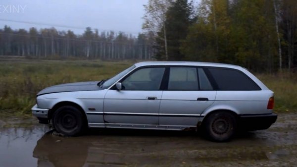 Запуск BMW E34 525 TDS 1995 года плюс тест-драйв !