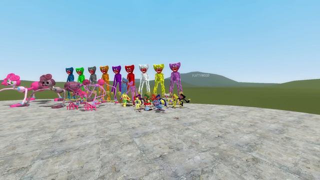 ALL SIREN HEADS VS ALL POPPY PLAYTIME CHARACTERS In Garry's Mod! смотреть онлайн