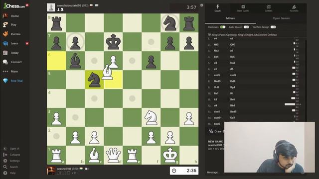 Playing Chess Live | Reaching 950 смотреть онлайн