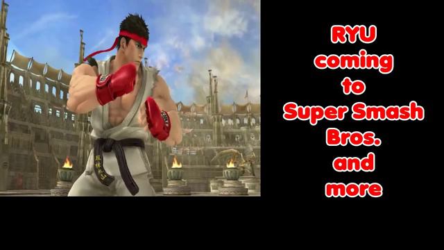 RYU on Super Smash Brothers for the Wii U смотреть онлайн