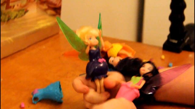 Disney Fairies Sweet Treats Collection Tinkerbell Rosetta Fawn Silvermist Vidia Iridessa