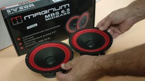 мидбасы MAGNUM 16,5см обзор-включение