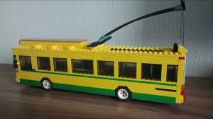 Lego троллейбус МТБ-5248 / Lego trolleybus MTB-5248