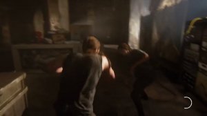 The Last of Us 2 - Abby vs Ellie First Fight - Ellie Boss Fight - Abby Spares Ellie and Dina