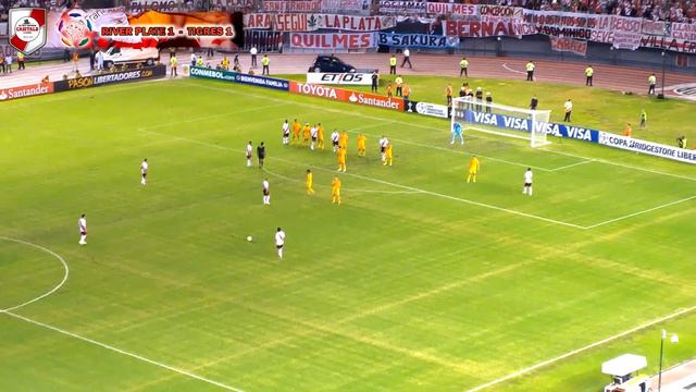 PONGA HUEVO MILLONARIO + FIESTA DE BALANTA - River Plate vs Tigres - Copa Libertadores 2015 смотреть онлайн
