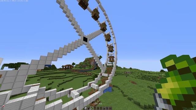 I Made a Working Ferris Wheel in Minecraft! смотреть онлайн