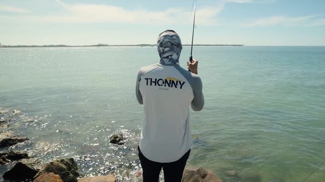 Started Fishing Jigs Off the Beach and Caught This! (Saltwater Fishing) смотреть онлайн