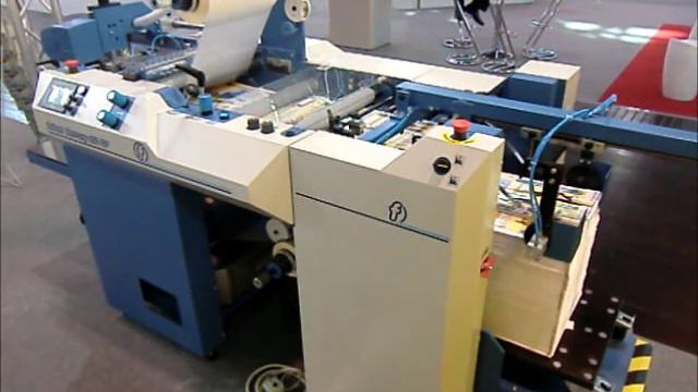 FOLIANT Mercury 400SF - double sided lamination & pallet stacker смотреть онлайн