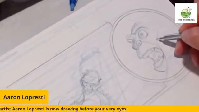AARON LIVE! 9/14/20. Drawing Electra and a Kit Carter Page! смотреть онлайн