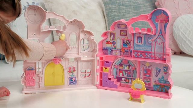Замок для Принцесс Disney (удобно хранить и брать с собой). смотреть онлайн