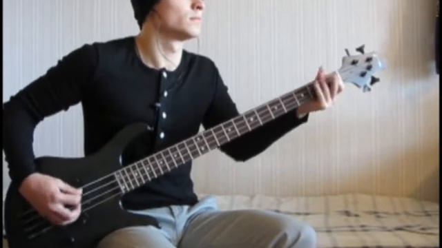 Slipknot - Vermillion bass cover смотреть онлайн