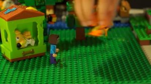 ЗОМБЯК ТОЛСТЯК 💩 Бейблэйд Бёрст и Лего НУБик Майнкрафт - LEGO Animation