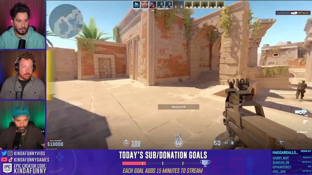 Kinda Funny Goes PRO In Counter Strike 2 смотреть онлайн