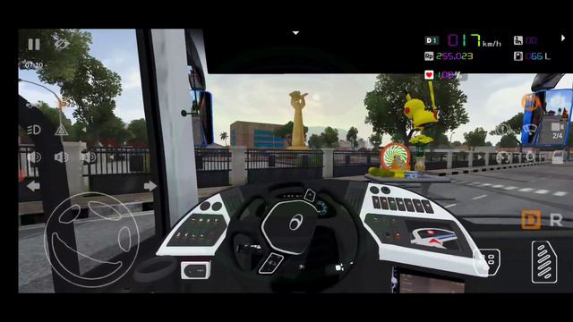 Bus Simulator Indonesia V4.1.2 - Mod Vô Lăng + Nút Bấm Trắng Trong + Loading 7 Màu - Ở Đây Có Nè