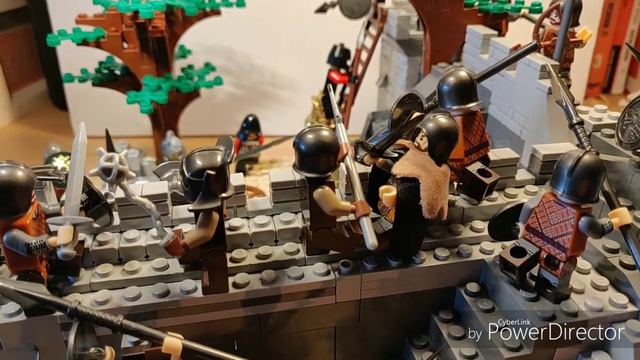 Lego castle MOC: Game of Thrones assault on Moat Caillin смотреть онлайн