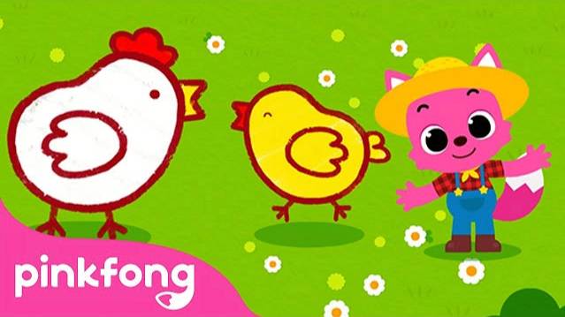 Cheep-Cheep Chick | Farm Animals | Chicken and Chicks | Pinkfong Animal Songs for Children смотреть онлайн