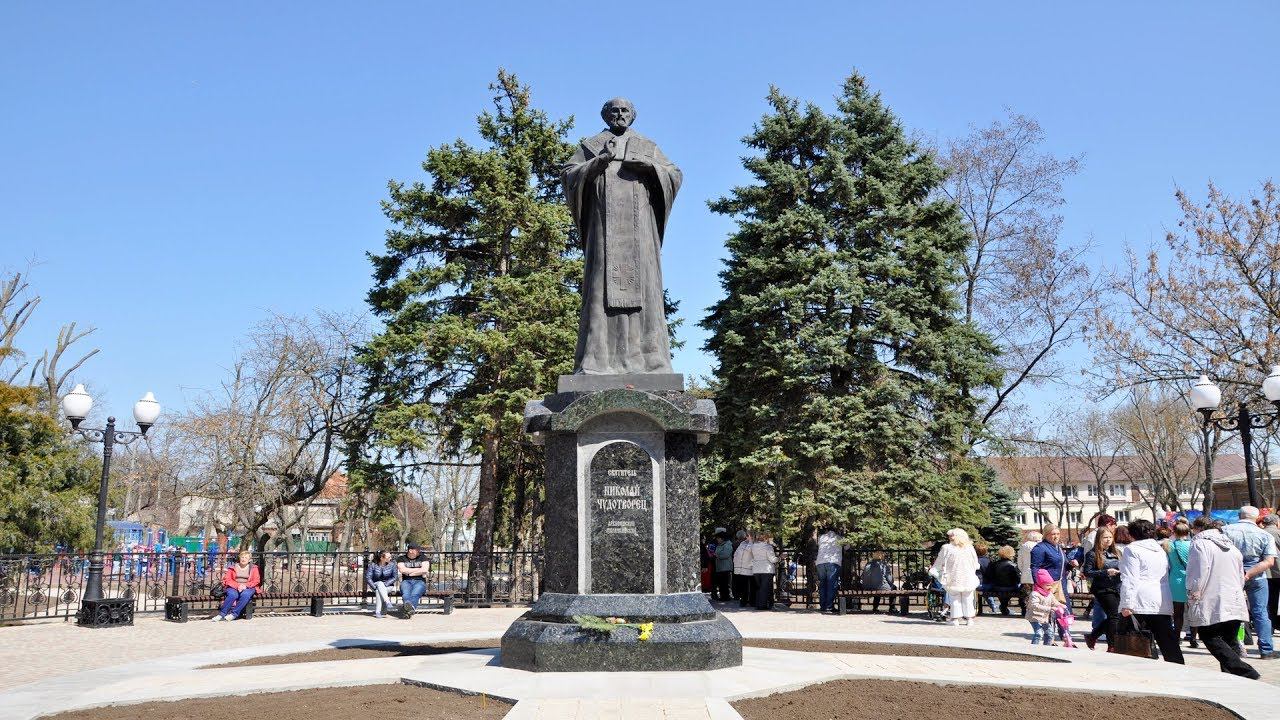 Ейск: праздник ПАСХИ и открытие парка Никольского! смотреть онлайн