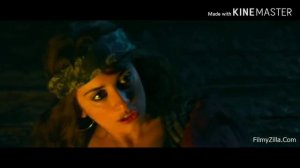 Romantic kissing scene | pirates of the Caribbean | Kissing scene