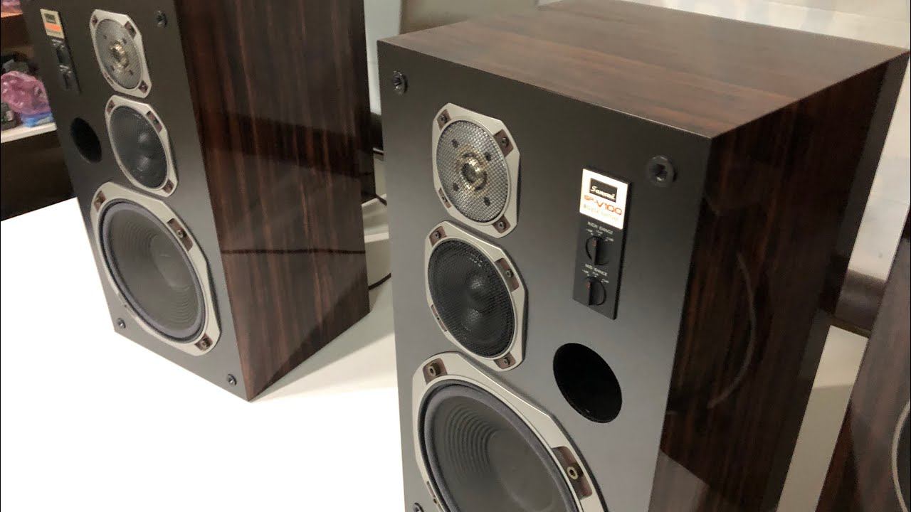 Sansui Sp-v100,после доработки и реставрации. смотреть онлайн