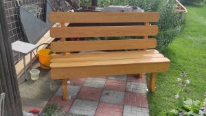Скамейка для дачи своими руками.