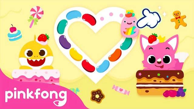 🍫Valentine's Day with Baby Shark⎪Shall We Draw a Heart with Candies?⎪Pinkfong ABC Tracing World App смотреть онлайн