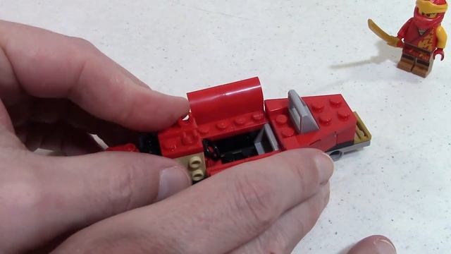 LEGO Ninjago 71780 Kai's Ninja Race Car EVO Build смотреть онлайн