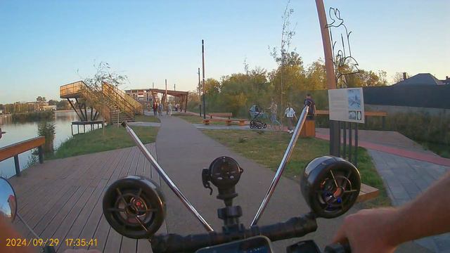 Славянск-на-Кубани. Прогулка на велосипеде 29.09.2024 смотреть онлайн